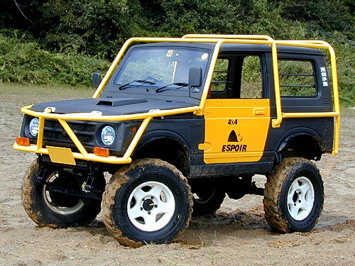 ジムニーJA11 アウターロールゲージ仕様| 4x4エスポワール