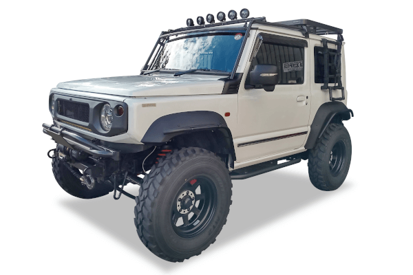 ジムニーシエラJB74　4インチアップ車両