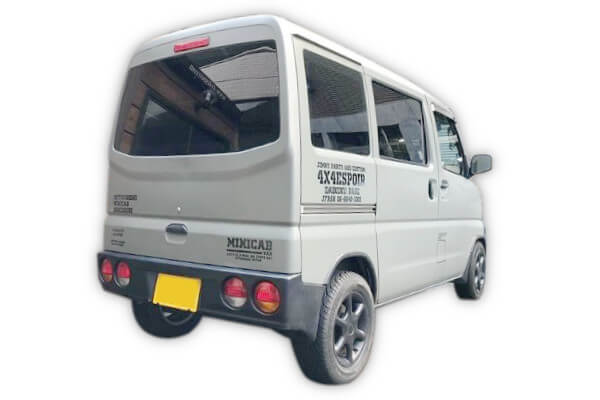 U61V/62Vミニキャブバンに対応のリア専用25mmリフトアップコイル