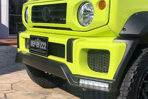 フロントバンパー ＬＥＤ付  JB64 JB74