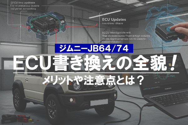 ジムニーECU書き換えの全貌！メリットや注意点とは？