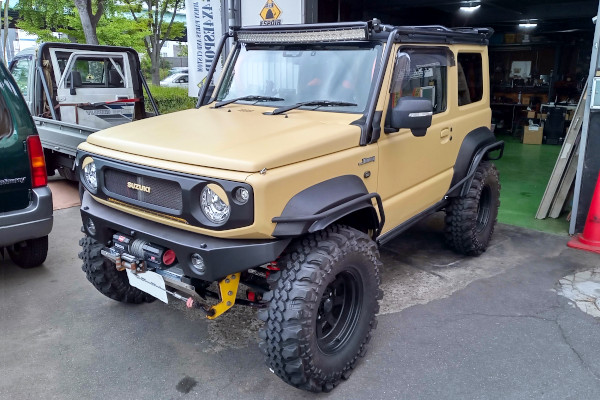 ジムニーシエラJB74　4インチアップ